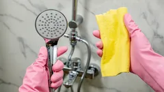 Jak vyčistit sprchovou hlavici a odstranit vodní kámen – jednoduchá a účinná metoda